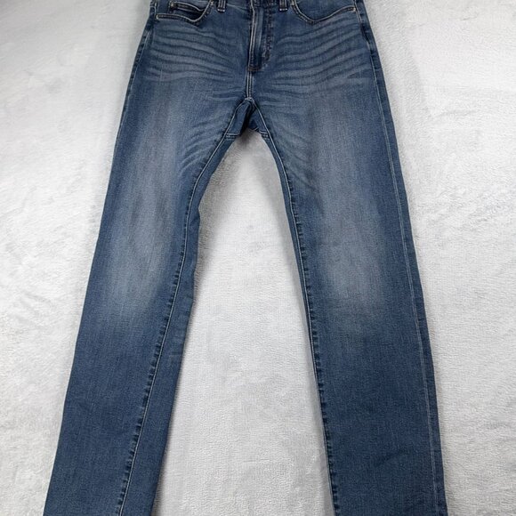 Lee Straight Leg Jeans Mens Size 32X32 Extreme Motion Slim Fit 102018456 Blue - Picture 1 of 12